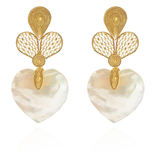 NACAR HEARTS EARRINGS