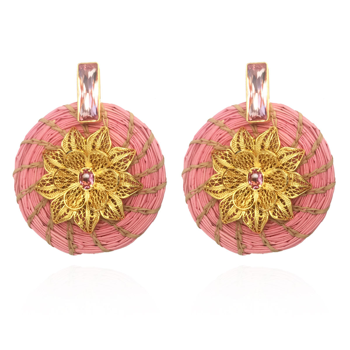 RAPSODIA ROSE EARRINGS