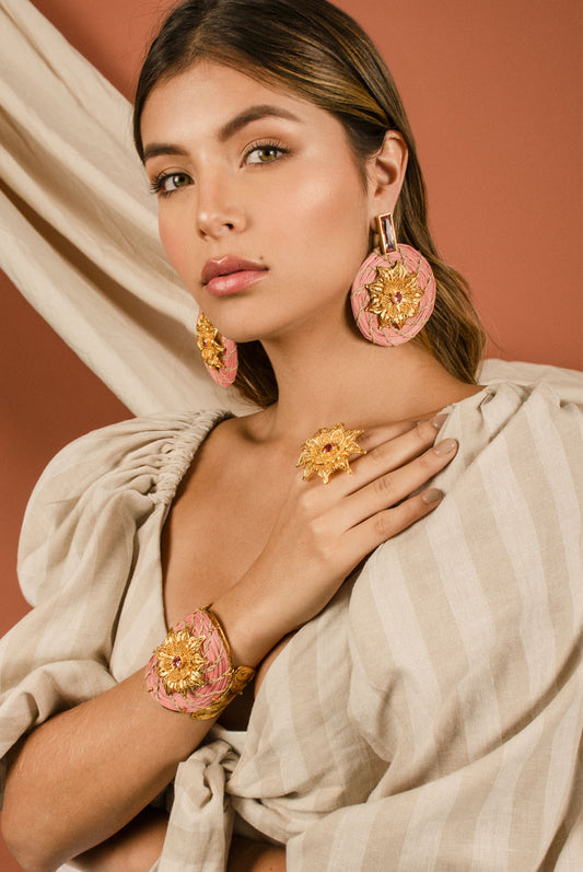 RAPSODIA ROSE EARRINGS